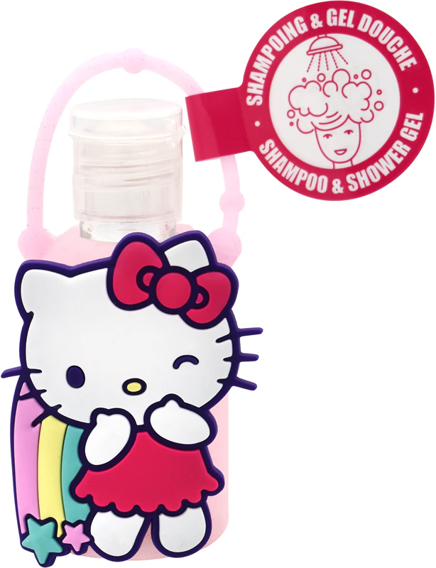 Shampoo e gel de banho Hello Kitty 2 em 1 para crianças