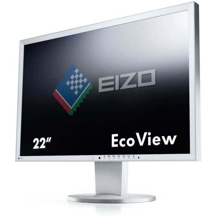 Monitor per PC Eizo FlexScan EV2216W-FSGY Monitor LED per PC da 22'' (55,9 cm) 1680x1050 5 ms Display Port-DVI-D24 Pin 121