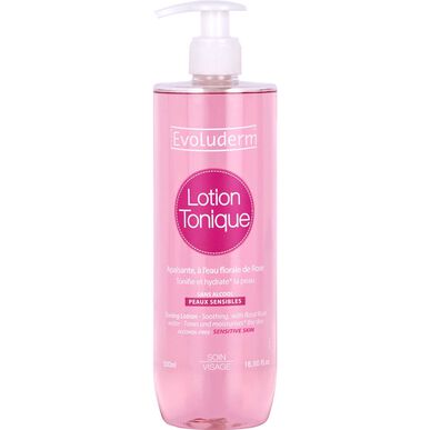 Evoluderm Beroligende Rensende Tonic Lotion for Sensitiv Hud 500 ml