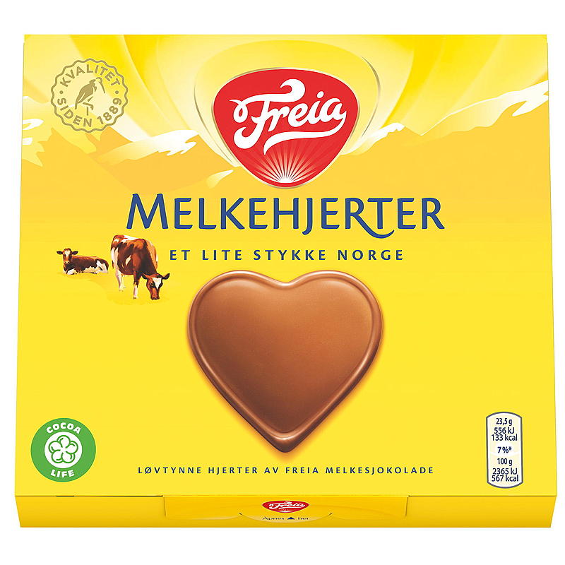 Freia Maitosydämet 130 g Freia