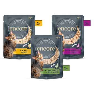 Encore macskaeledel tasak húslevesben 10 x 50 g