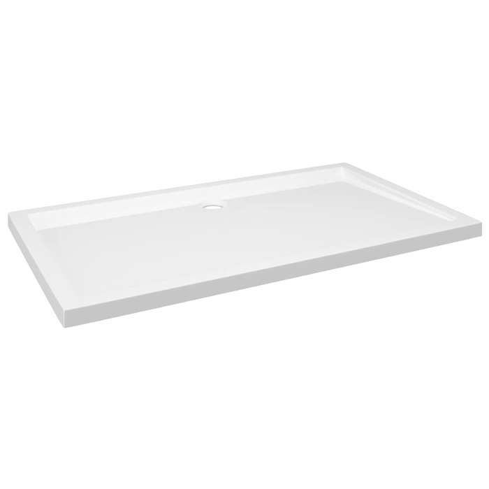 Reduced price - Shower tray - unique design Bathroom accessories, rectangular ABS White 70x120 cm@EU(17192)