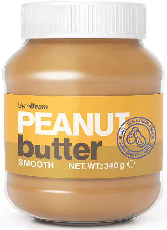 Creme de manteiga de amendoim GymBeam Smooth 100%