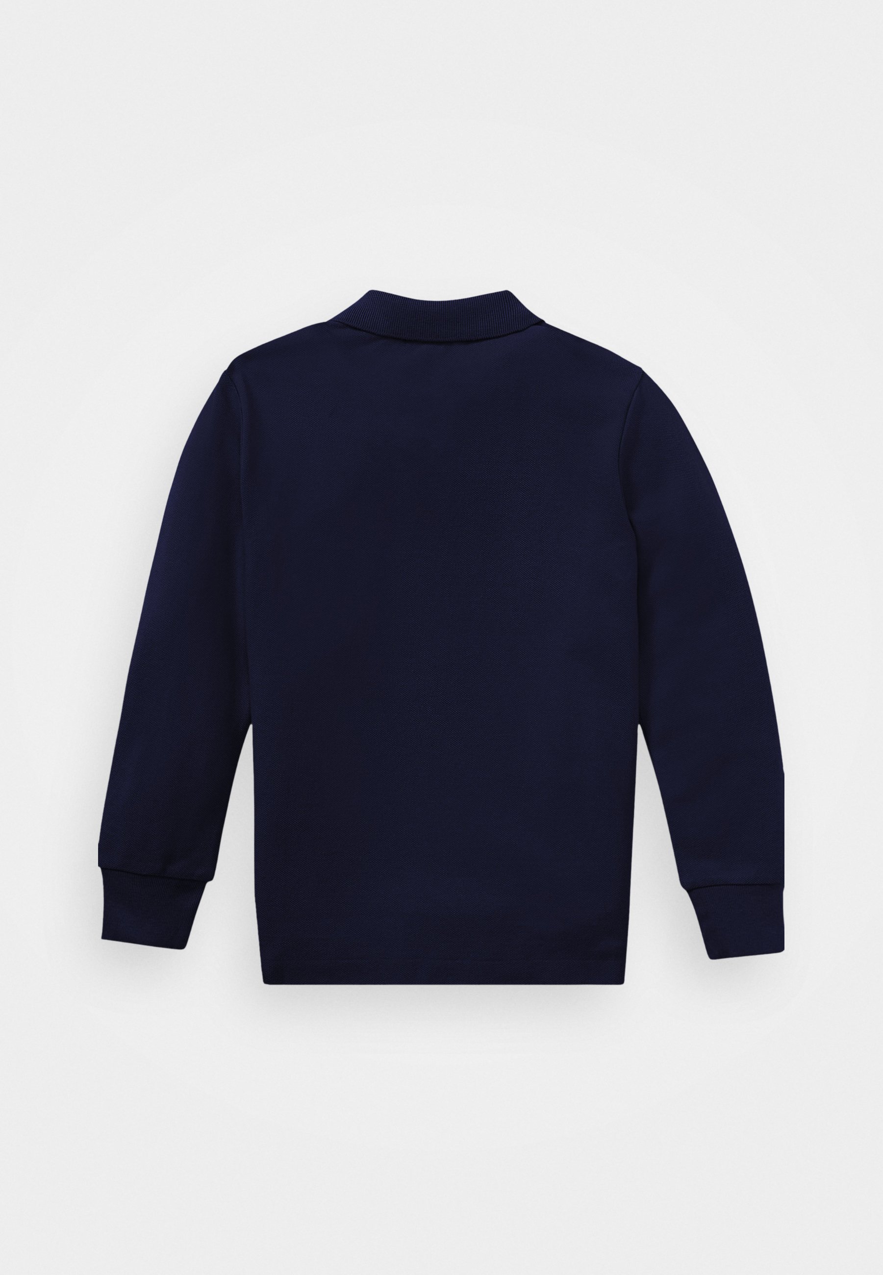 Polo Ralph Lauren en coton à manches longues - Polo bleu marine