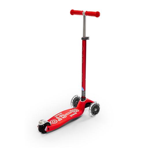  Trottinette enfant Maxi Micro Deluxe LED rouge