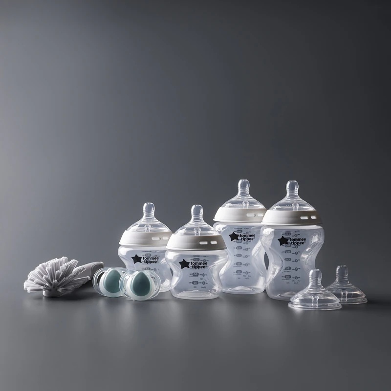 Tommee Tippee Natural Start Anti-Colic Baby Set, samosterilizirajoč, 0m+, bel