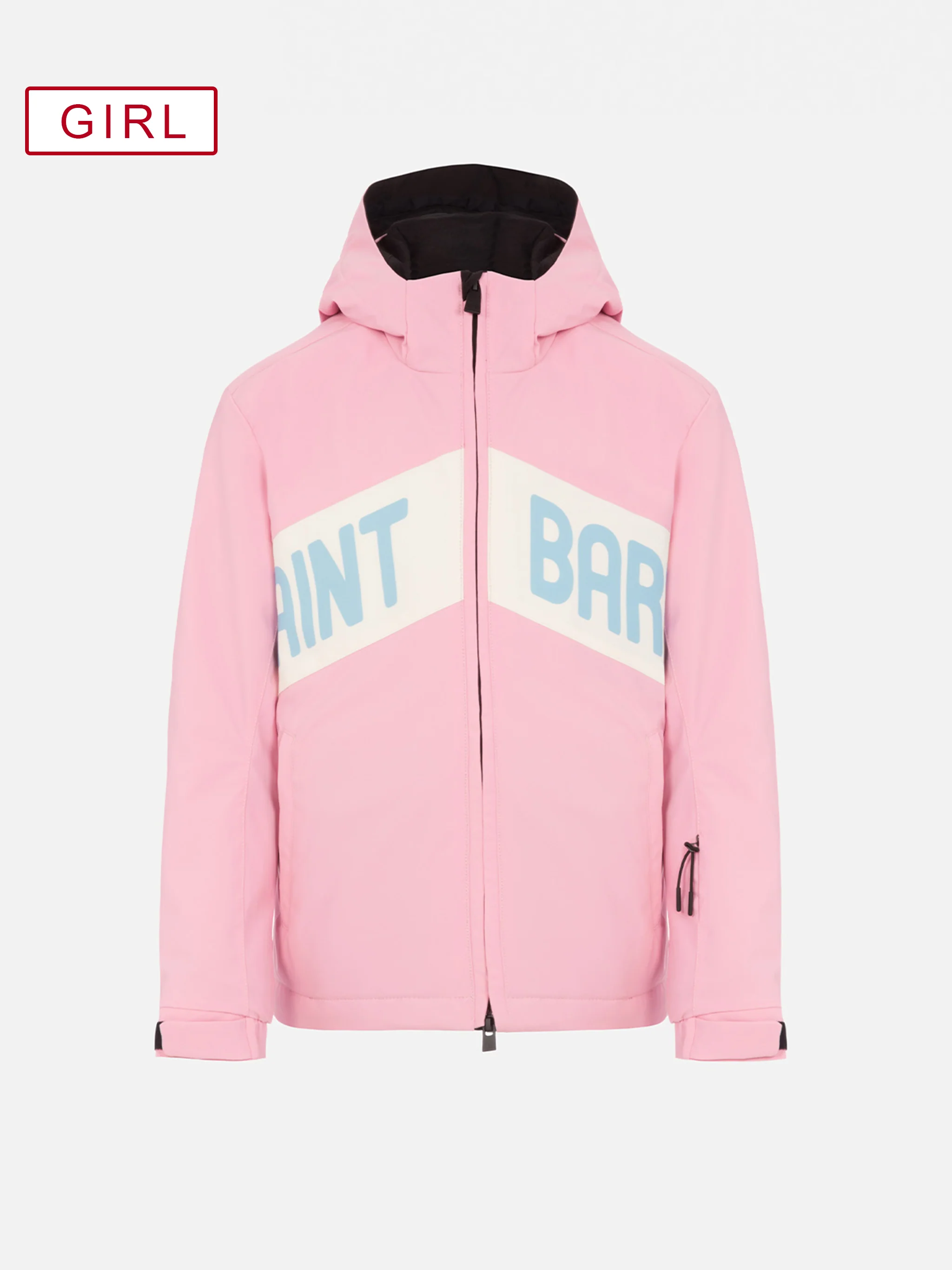 Chaqueta de esquí rosa para niñas de Chavanette