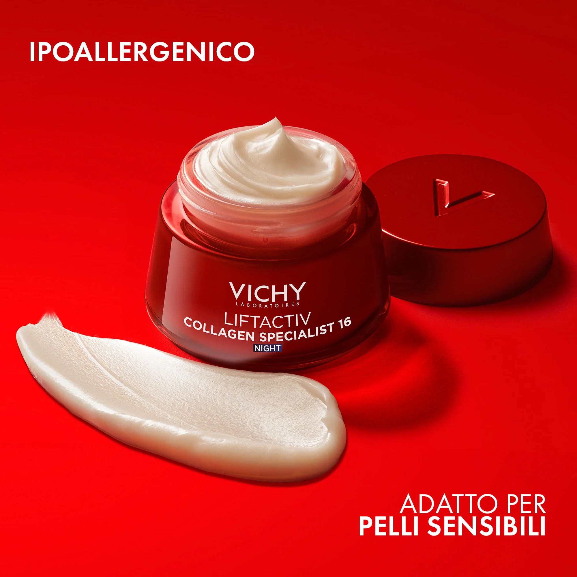 Liftactiv Liftactiv Collagen Specialist 16 Crema Notte - Tratt.globale viso notte , Tratt.viso notte antirughe, Tratt.viso notte illuminante, Tratt.viso notte idratante