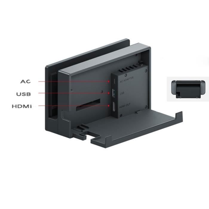 Origineel vervangend HDMI-oplaadstation voor de Nintendo Switch