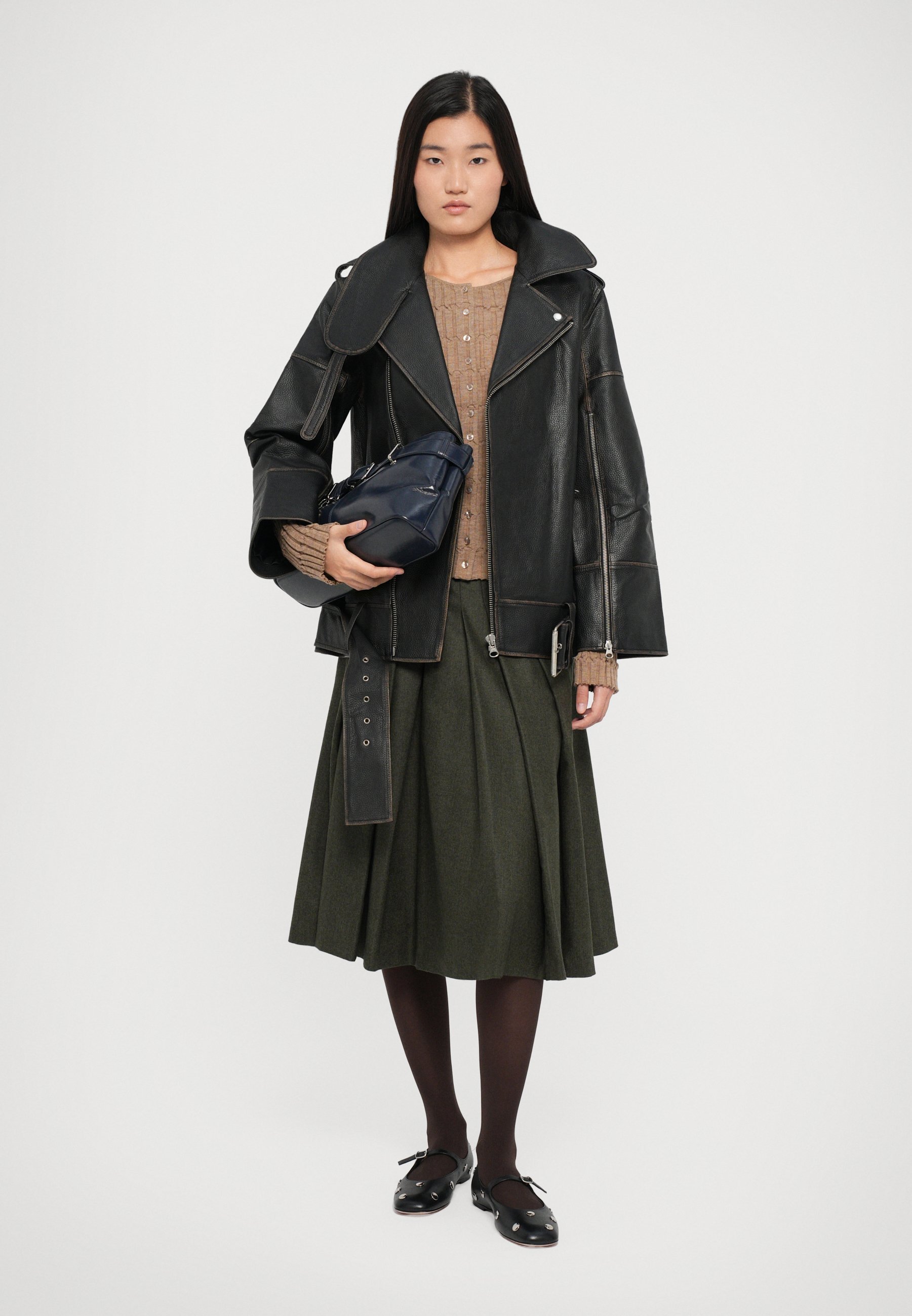 By Malene Birger BEATRISSE - Leather jacket - black