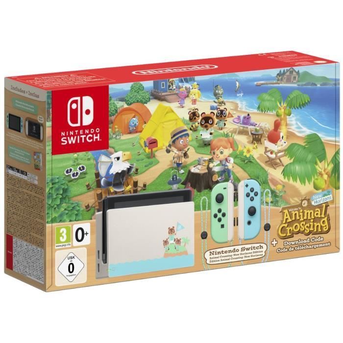 Console Nintendo Switch • Edizione limitata Animal Crossing: New Horizons + Animal Crossing: New Horizons (Codice)