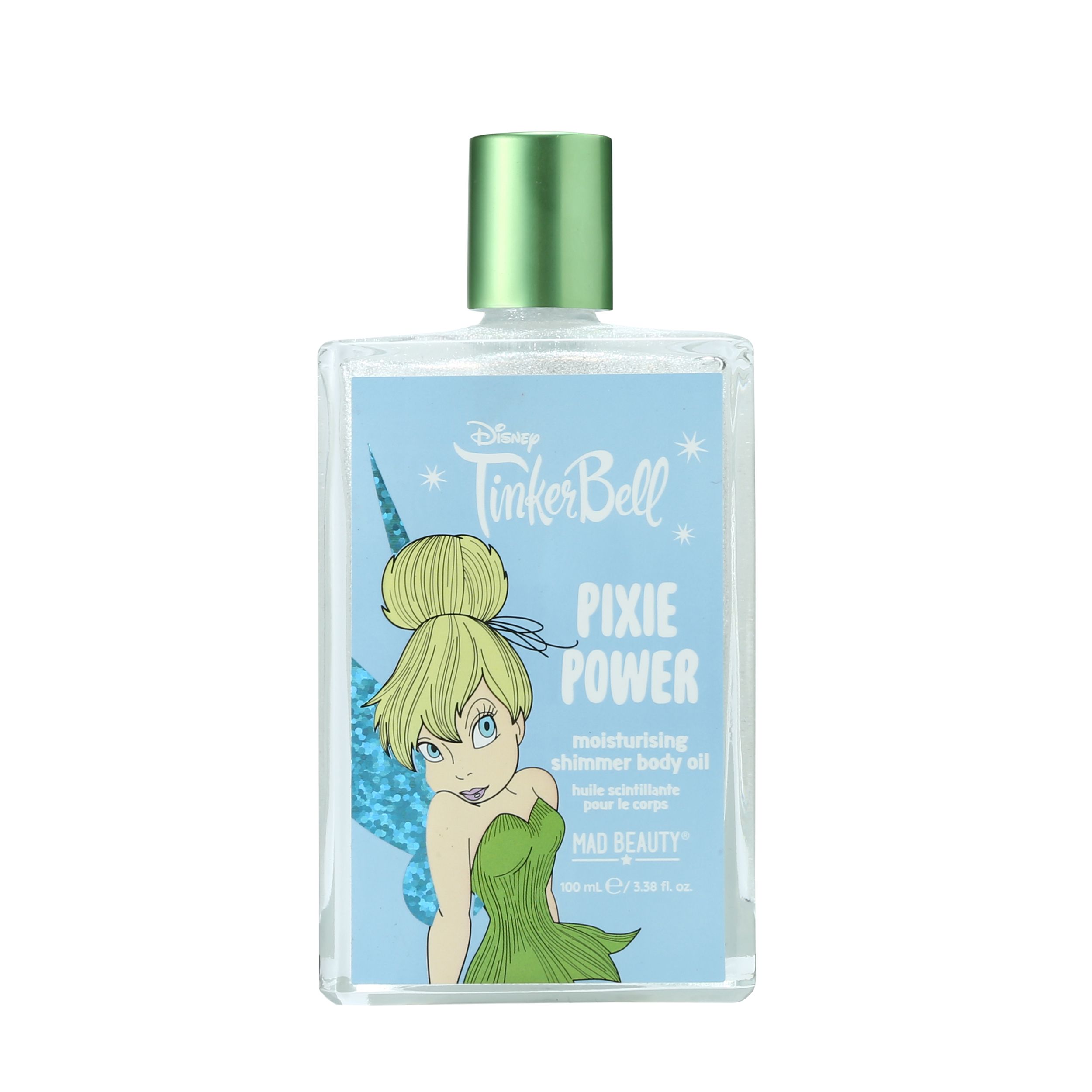 Pixie Power Hydratačný trblietavý telový olej Telový olej Telové oleje