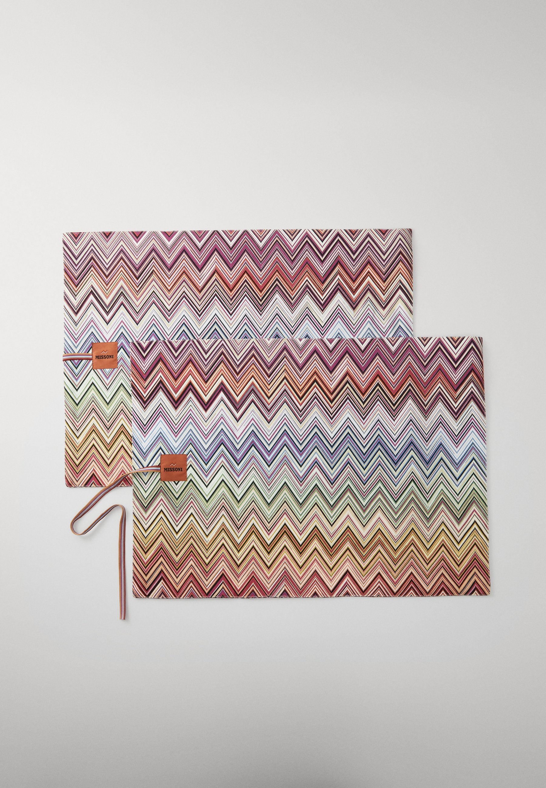 Missoni ANDORRA PLACEMAT 38X52 2-PACK - Placemat - rood/meerkleurig