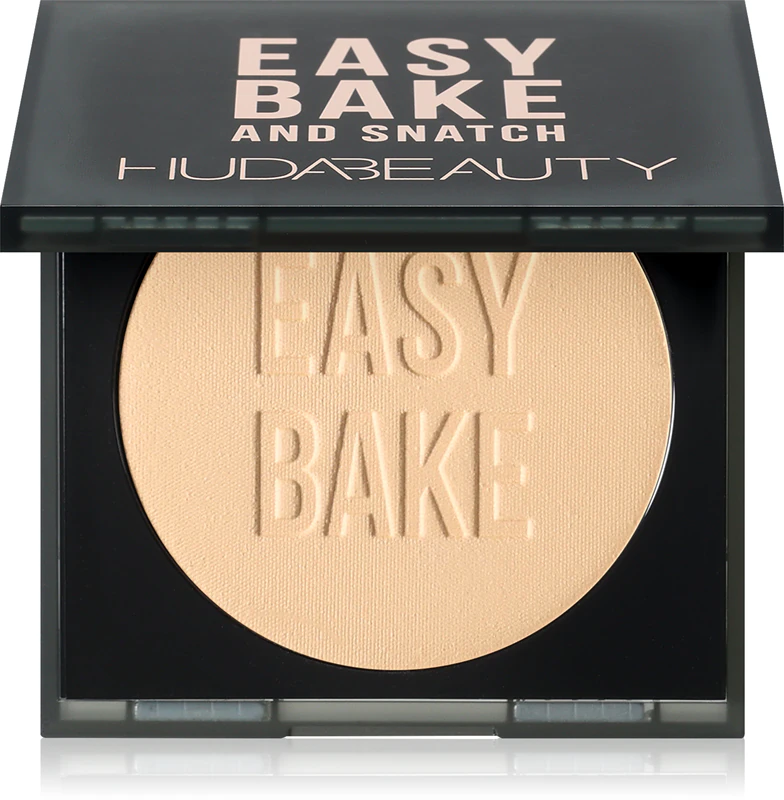 Rozjasňujúci a fixačný púder Huda Beauty Easy Bake and Snatch pre okamžitý lesk