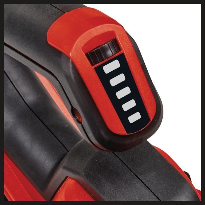 Einhell GE-UB 18/250 Li E Solo PXC draadloze bladblazer (18V, 250 km/u). Geleverd zonder accu en lader.