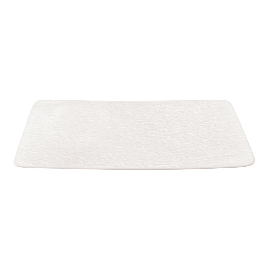 Villeroy & Boch stačiakampė daugiafunkcinė lėkštė, „Rock blanc“ modelis - 1 vnt.