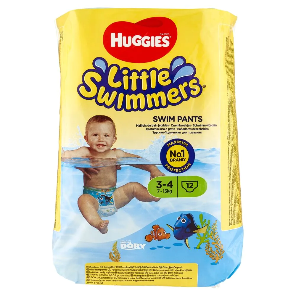 Huggies Little Swimmers 4 pieluchy do wody12 szt.