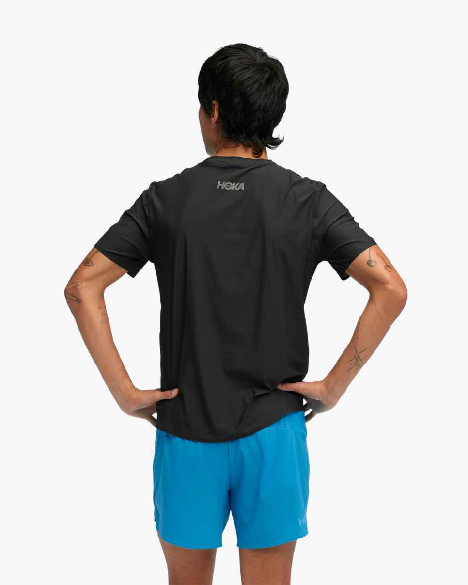 HOKA Airolite Short Sleeve 2.0 Black
