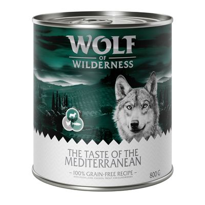 Wolf of Wilderness -säästöpakkaus 24 x 800 g