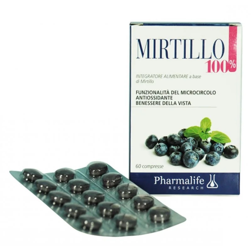 PHARMALIFE Myrtille 100% 60 comprimés
