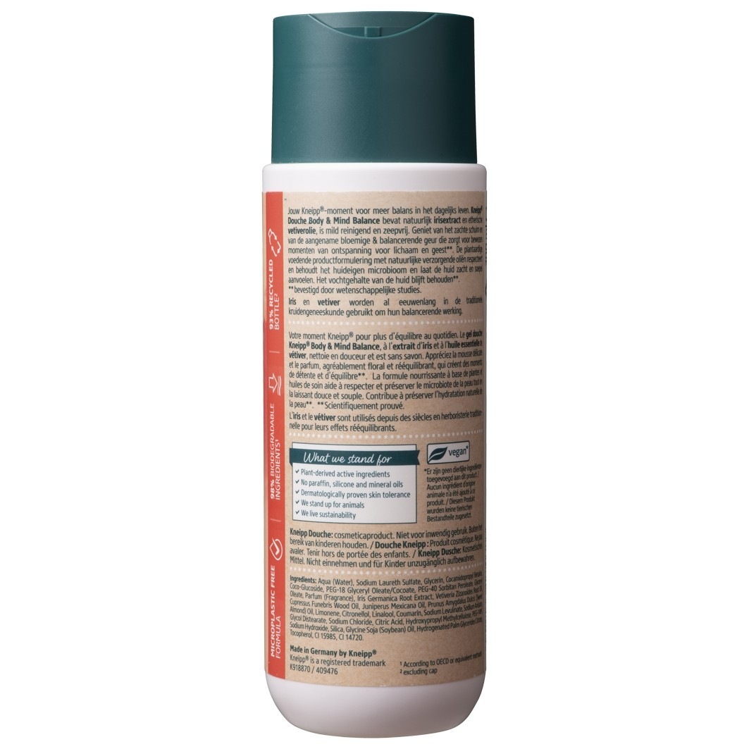 Kneipp sprchový gél Body & Mind Balance - 200 ml