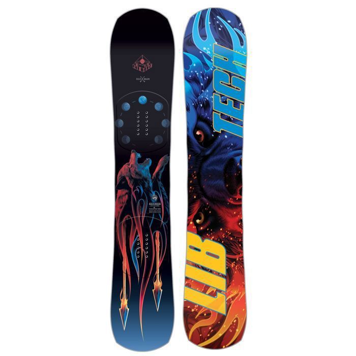 Snowboard da uomo Lib Tech Rasman Green