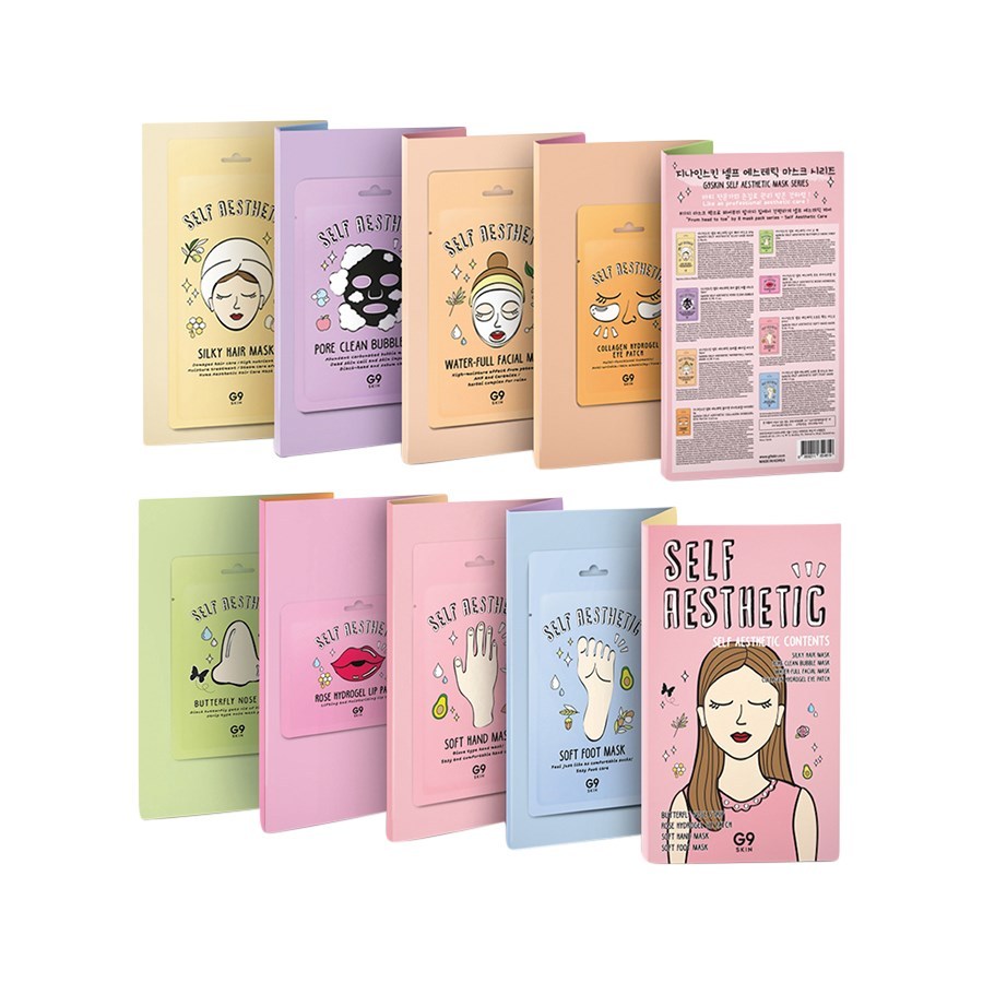 G9 Hidratantna maska za kožu – 10 ml / Maska (časopis Self-Aesthetics)