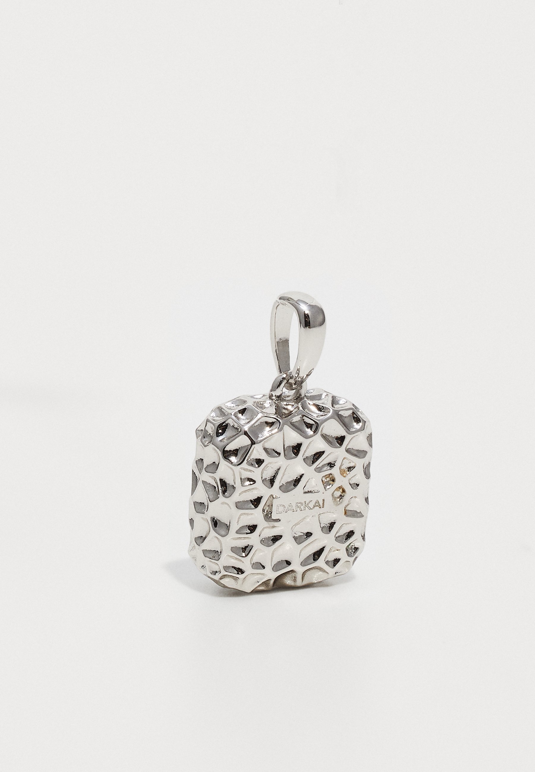 Pendentif unisexe DARKAI RADIANT - Blanc/aigue-marine