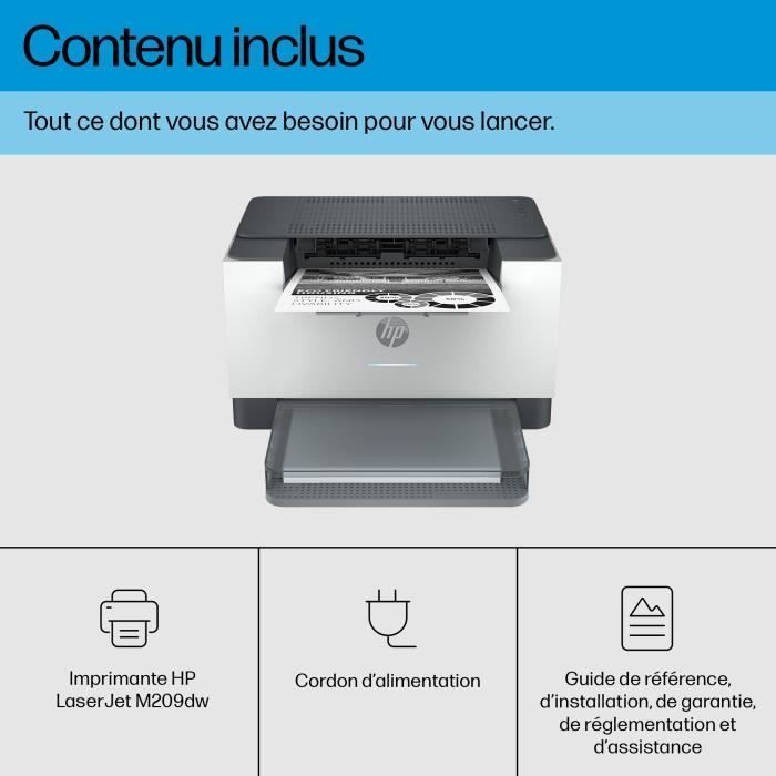 HP LaserJet M209dw Schwarzweiß-Laserdrucker