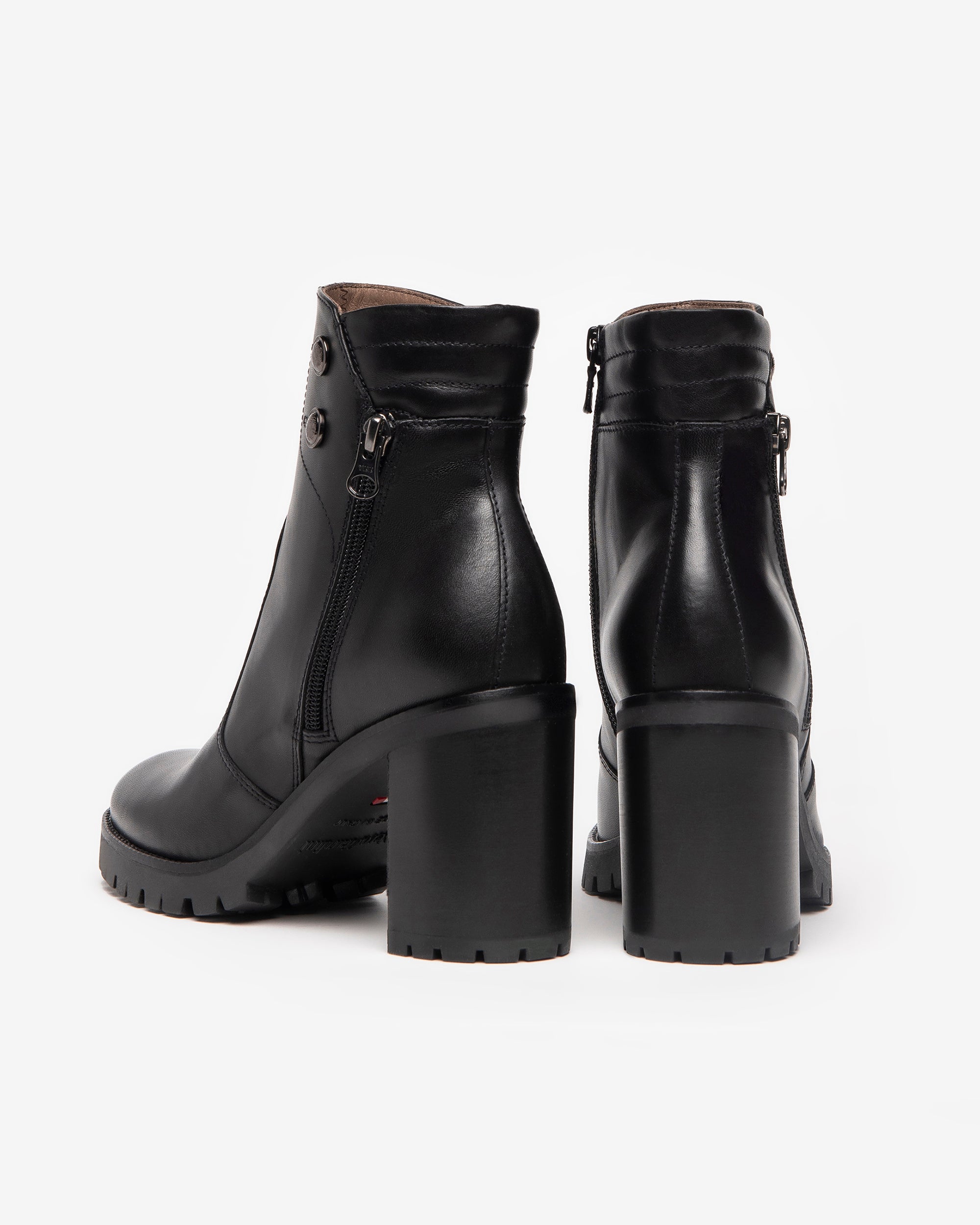  Damen-Ankle-Boots aus Leder
