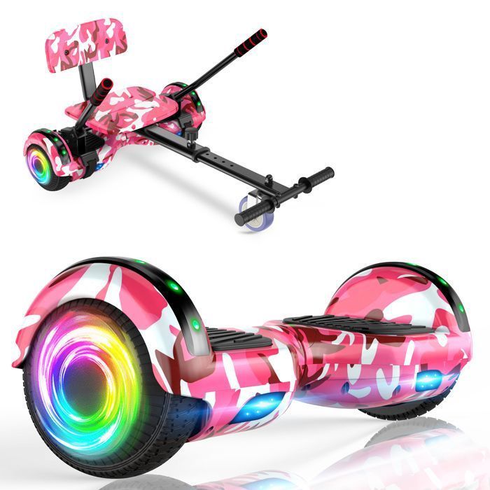 Set composto da hoverboard e hoverkart da 6,5