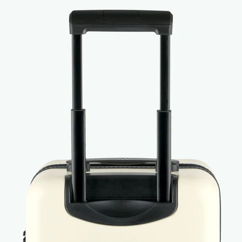 Cabaia JFK 4-wheel hard-shell suitcase, CPH beige pouch