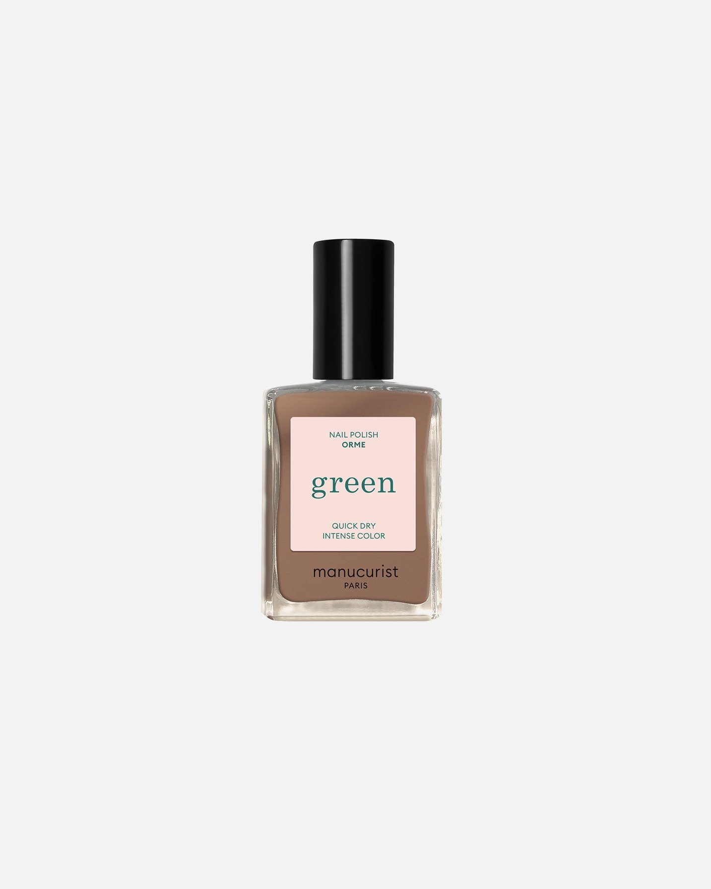 lak na nechty Manucurist zelený rýchloschnúci - 15 ml