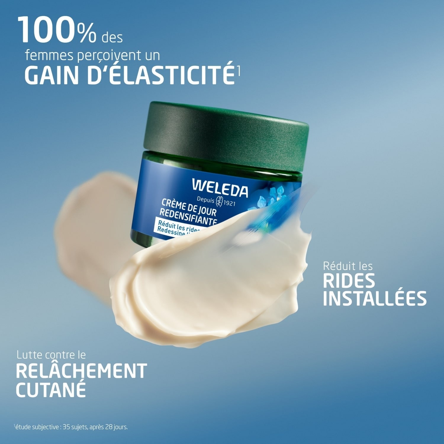 Weleda Crème de Jour redensifiante Gentiane Bleue et Edelweiss - 40 ml