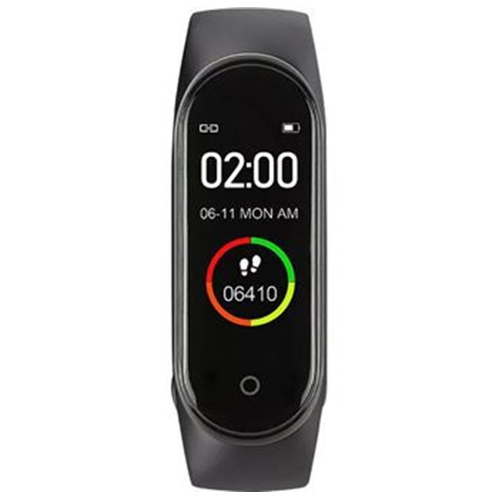 Activity tracker bracelet - Abyx - Fit Lime Black - Activity tracking - Heart rate - Notifications