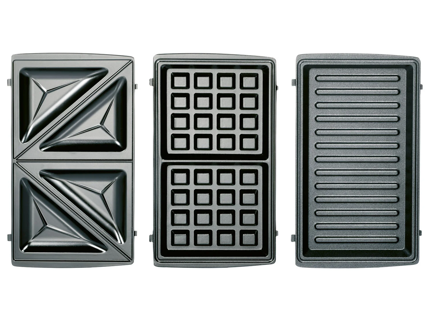 SILVERCREST® KITCHEN TOOLS Sandwichmaker »SSMW 750 D2«, 3-in-1, mit herausnehmbaren Platten
