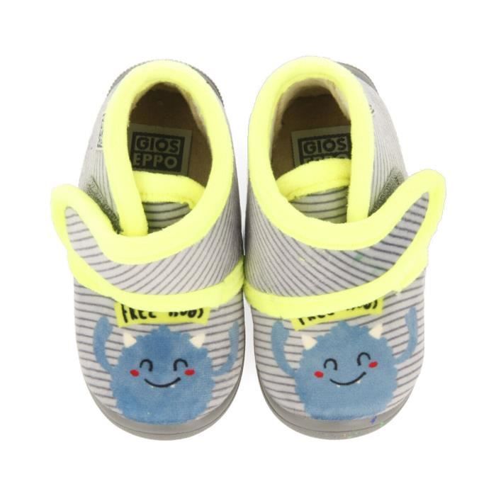 Pantuflas para bebé niño Gioseppo Galtur - GIOSEPPO - Gris - Suaves, cómodas y antideslizantes