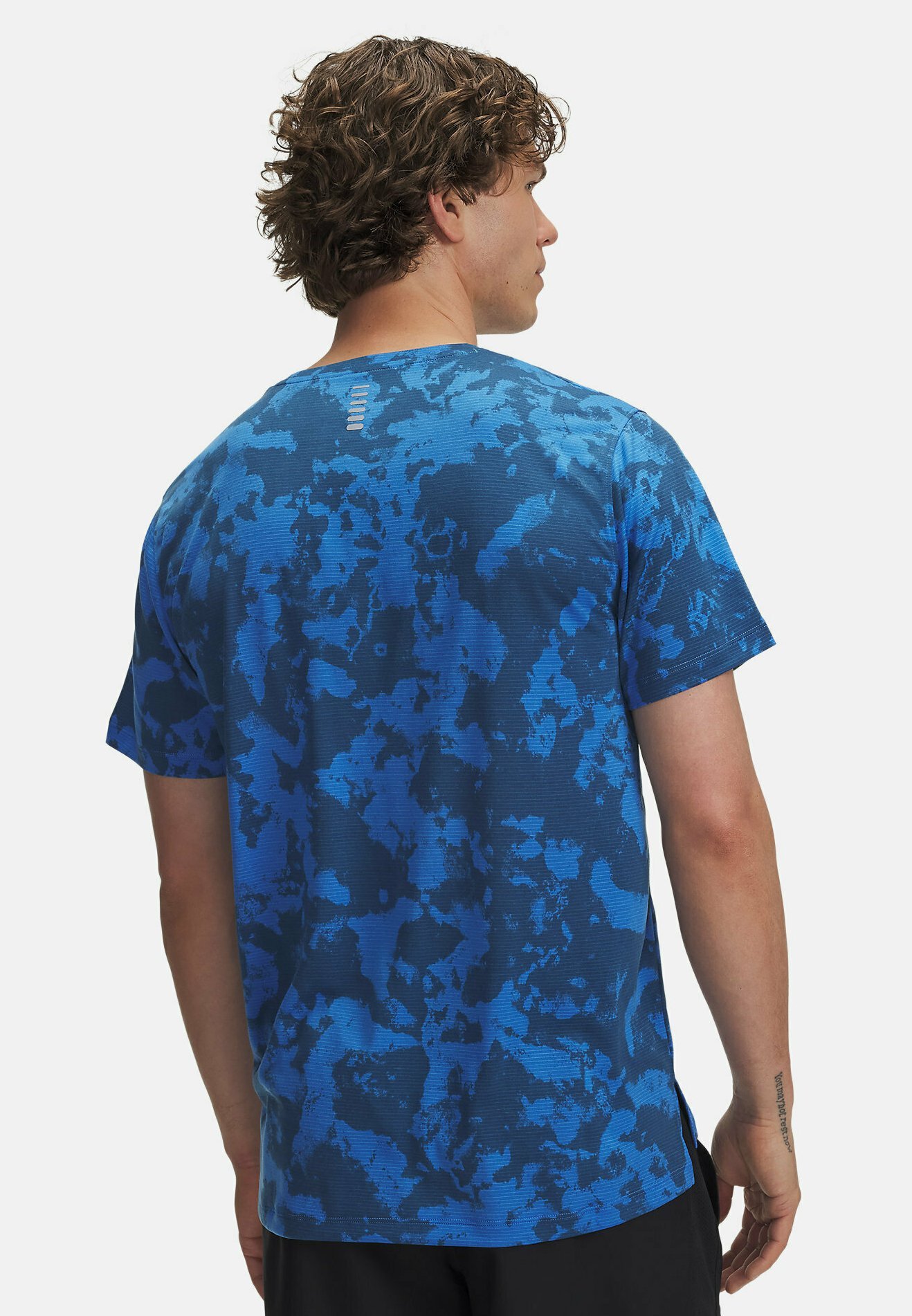 Under Armour T-shirt met korte mouwen en print - Sport T-shirt - blauw Atlantis