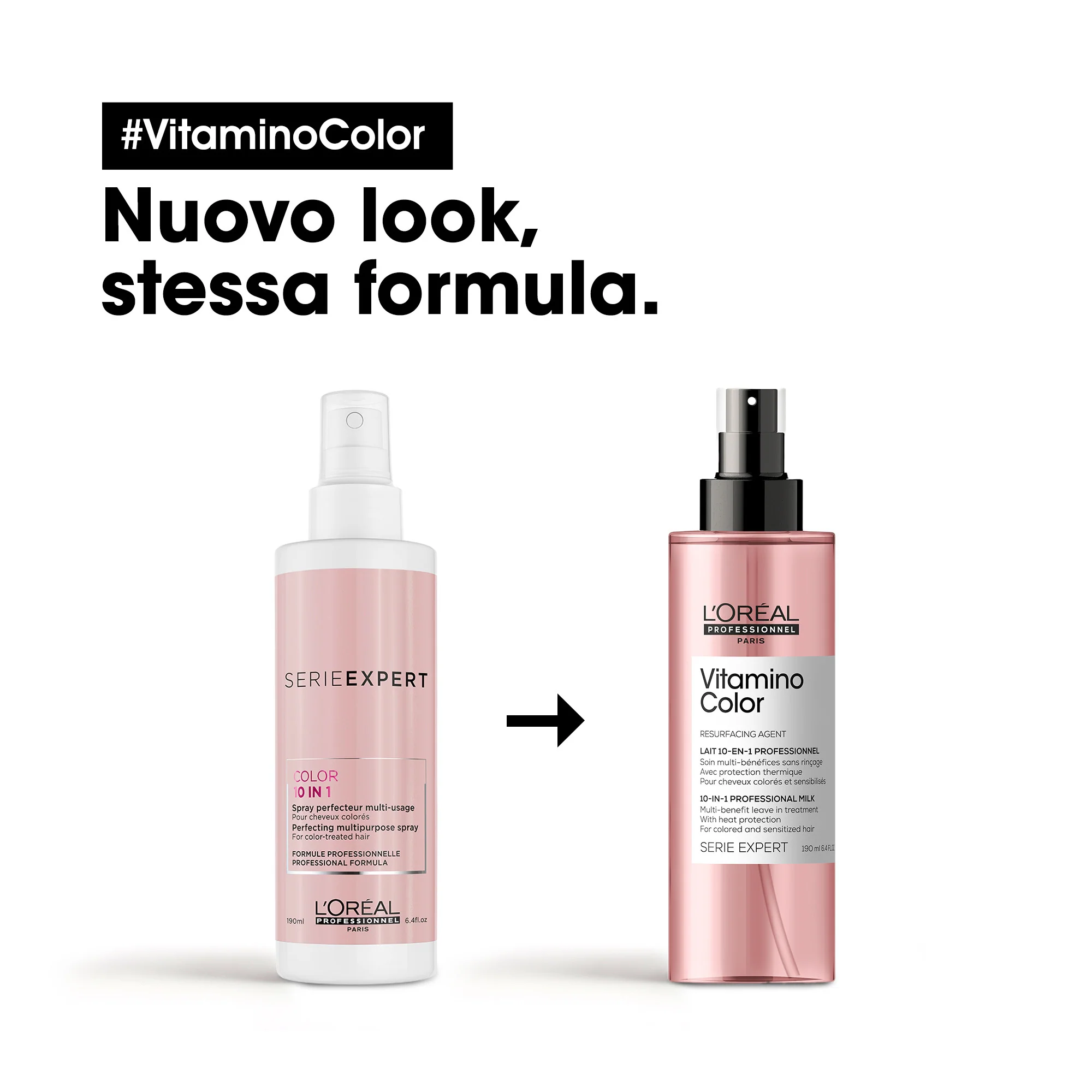 SERIE EXPERT New Vitamino Color 10-in-1 Milk Spray - Spray Capelli