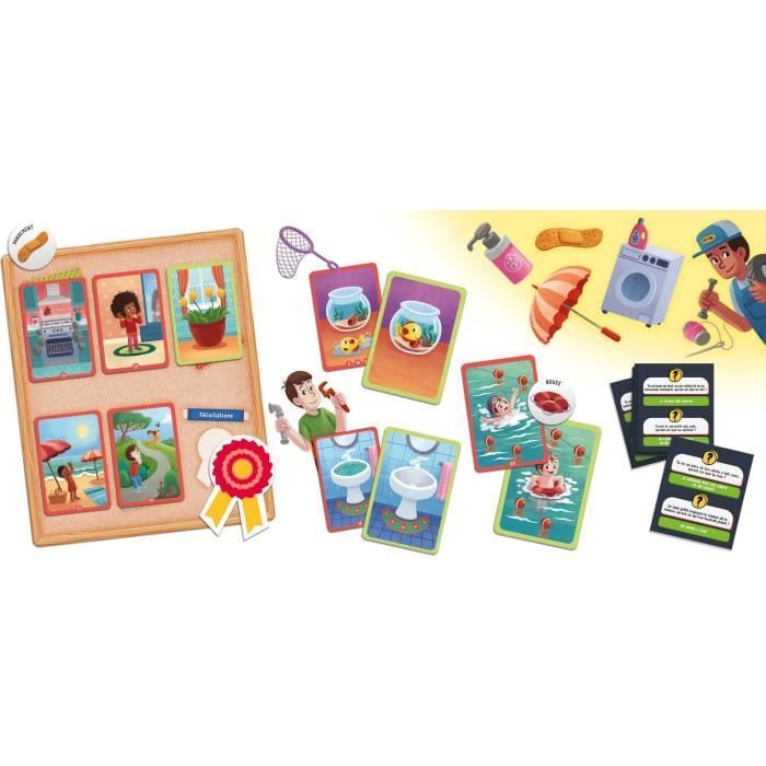 Résolution des problèmes - Jeu de Plateau - LIFE SKILLS - Plateau illustré
