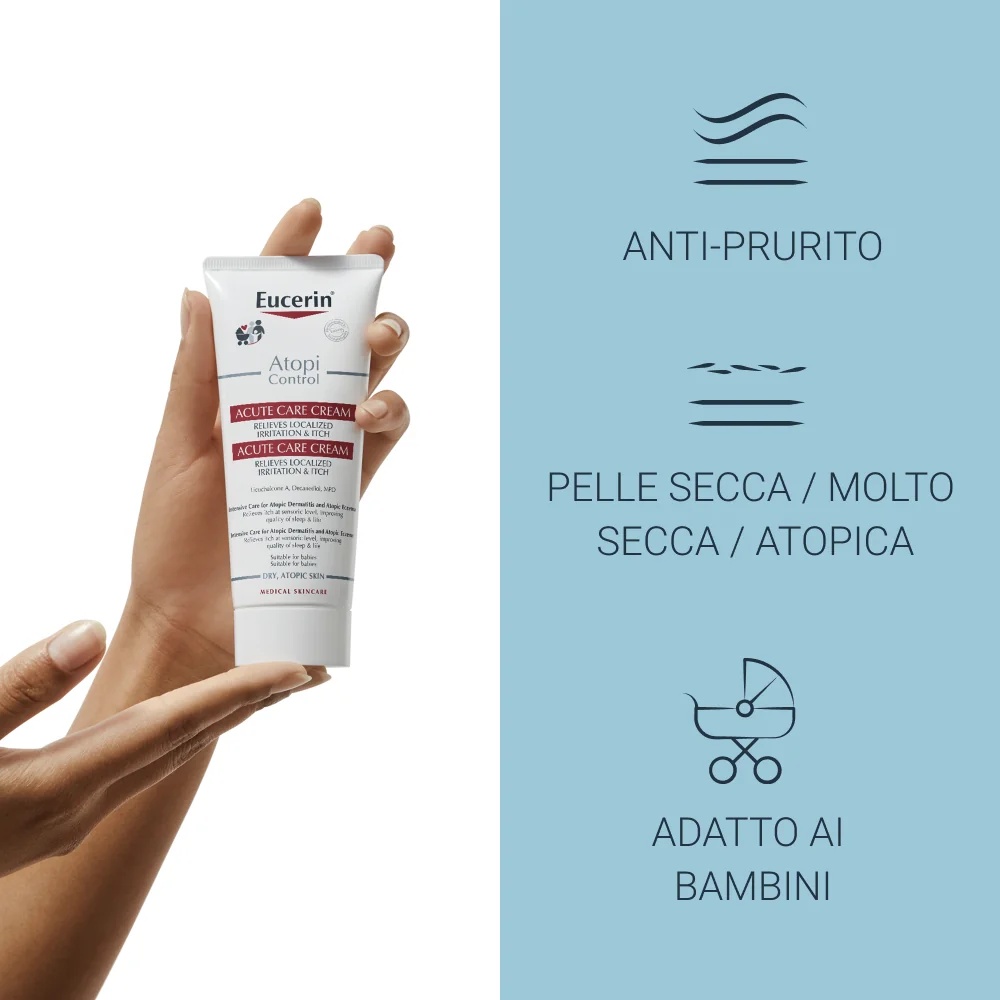 EUCERIN Eucerin AtopiControl crème voor de acute fase van atopische dermatitis 100 ml