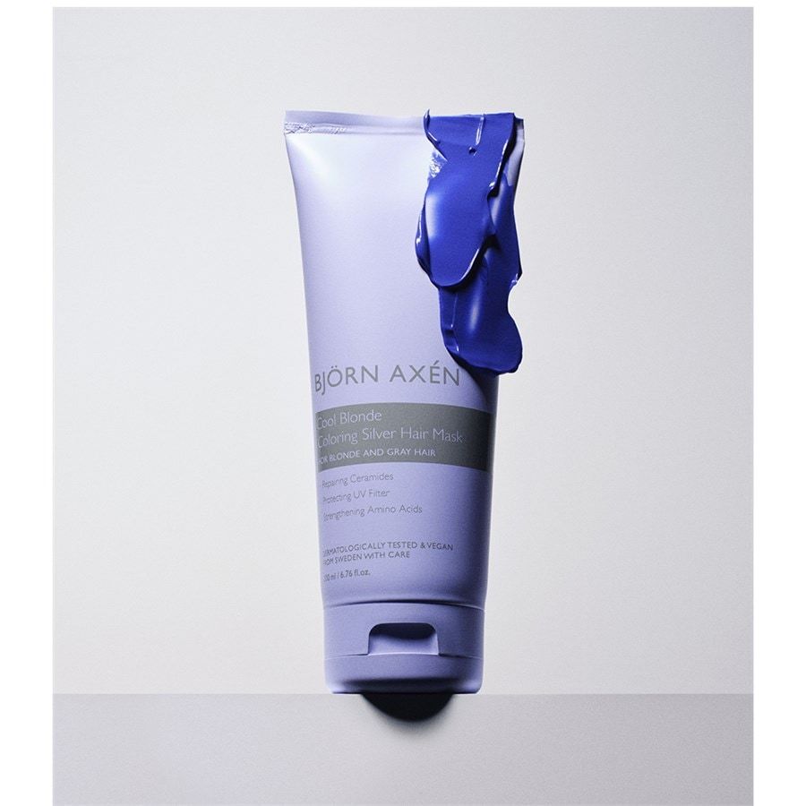 BJÖRN AXÉN Hair Treatment Coloring Silver Hair Mask – 200 ml