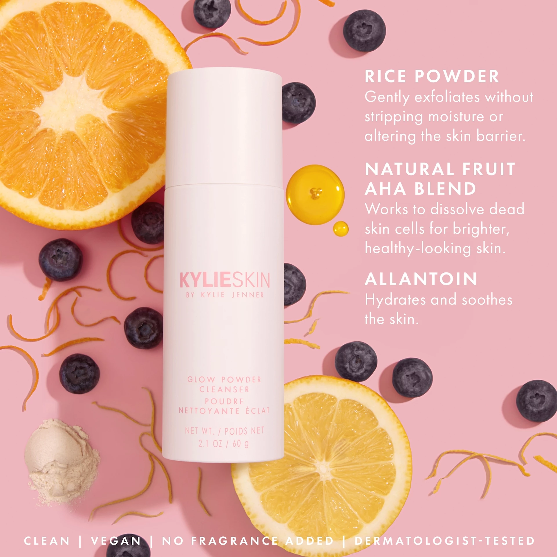 Demachiant pudră strălucitoare 60 g - Kylie By Kylie Jenner