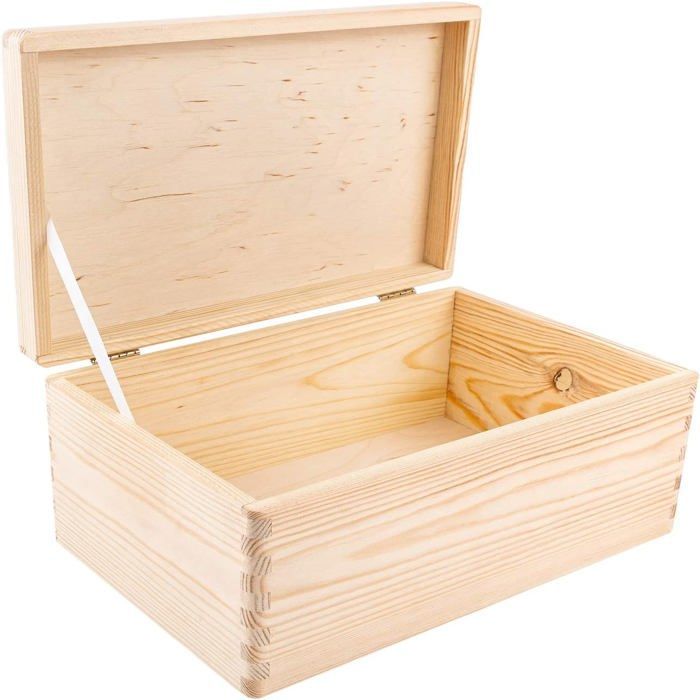 Coffret souvenirs - Coffret de naissance personnalisé - Cadeau de naissance - 30 x 20 x 14 cm - Motif Écureuil