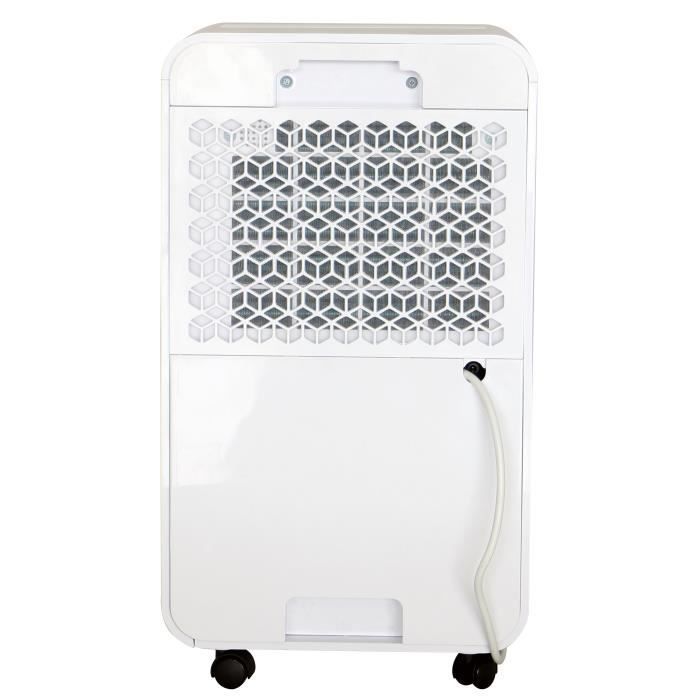 OCEANIC Pack de 2 humidificadores eléctricos de aire - Extracción 12 litros/día - Secado de ropa - Drenaje continuo