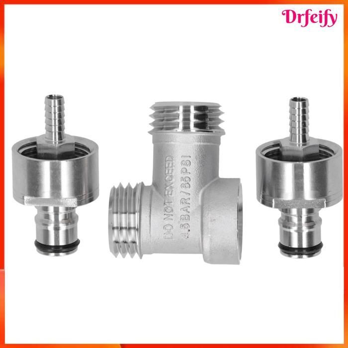Adaptador de elaboración de cerveza Akozon, adaptador de carbonatación de cerveza, convertidor de elaboración de cerveza para electrodomésticos y refrescos.