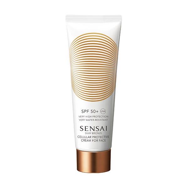 Selymes bronz sejtvédő krém arcra SPF 50|50ML