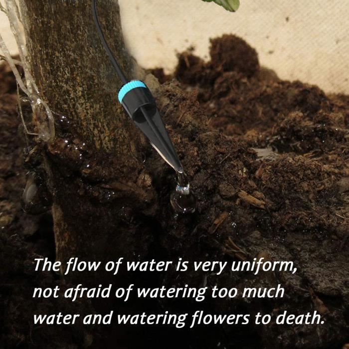 Gartenbewässerungssystem, 10 Tropfer, automatische Bewässerung, Versickerung, Tropfbewässerung