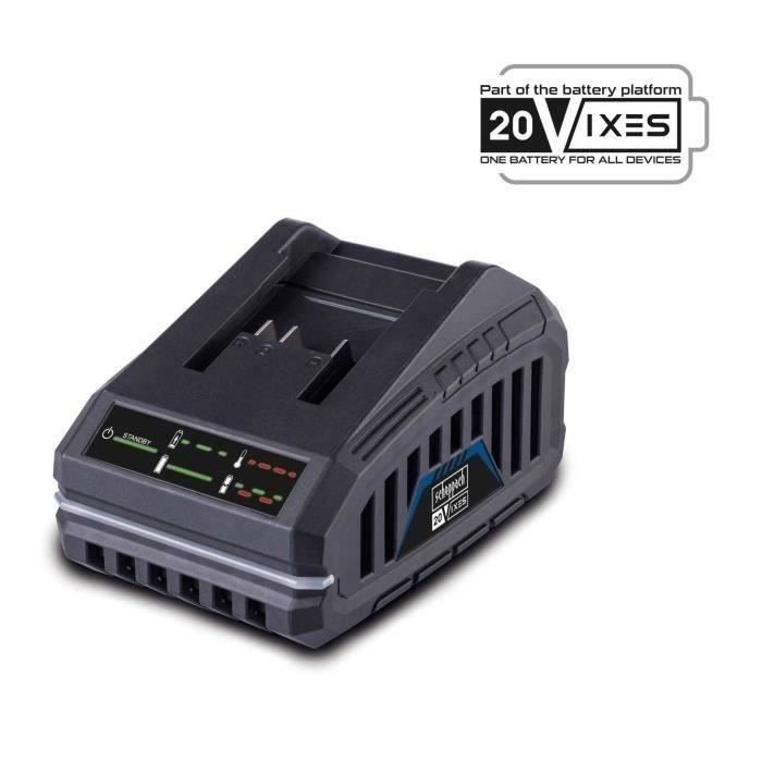 Set di attrezzi da giardino a batteria Scheppach 20V IXES C-PHTS410-X - Telescopico - + Batteria da 4Ah + Caricabatterie