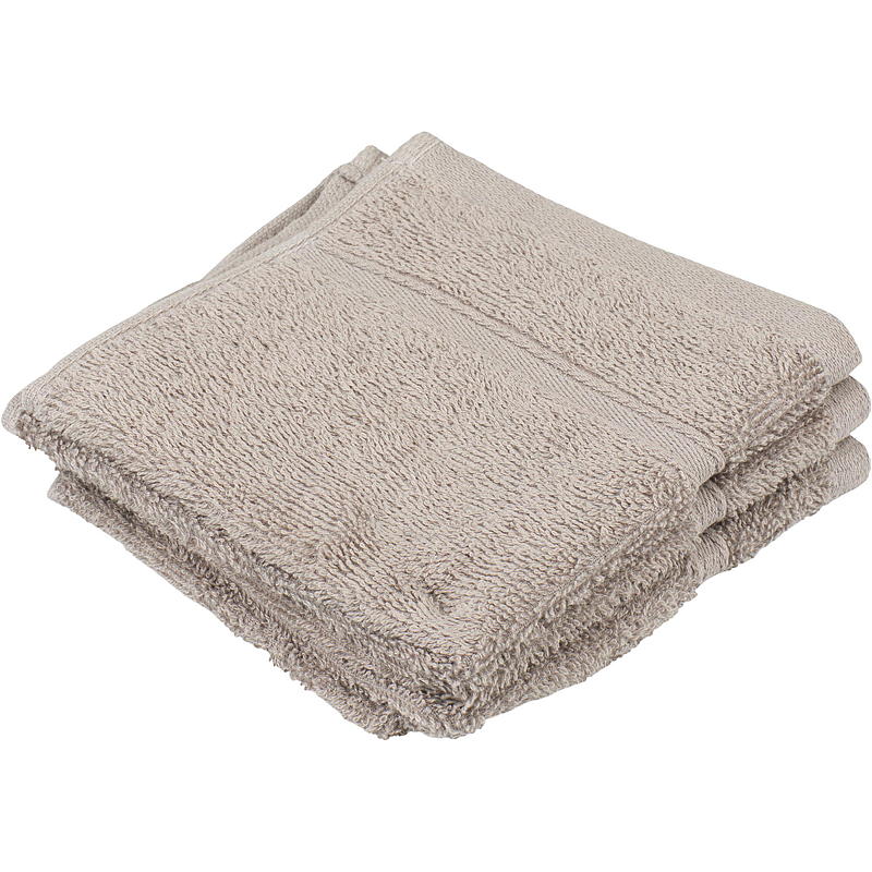 Heminredningsduk Villa 3-pack 30x30 cm mörkbeige
